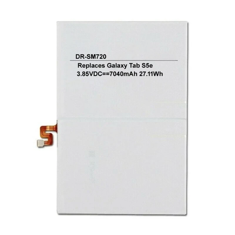 Upgrade Li‑ion Replacement Battery EB‑BT725ABU For GALAXY TAB S5e SM‑T720 SM‑T725 Tablet Repair Accessory