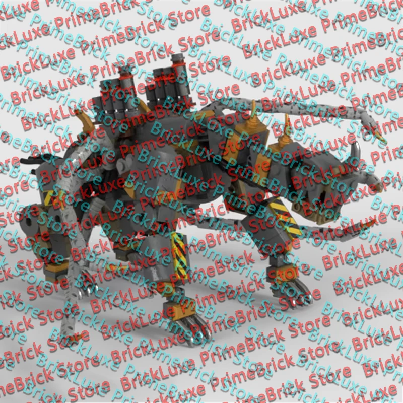 Heavy Equipment Armor - QWERT Ağır Zırhlı Makine Modeli MOC