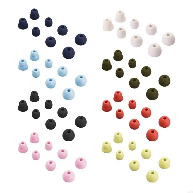 MXMB Earbuds Ear Tips Replacement 4 Pairs Soft Silicone Multi Size for Beats X in-Ear Headphone Earphone