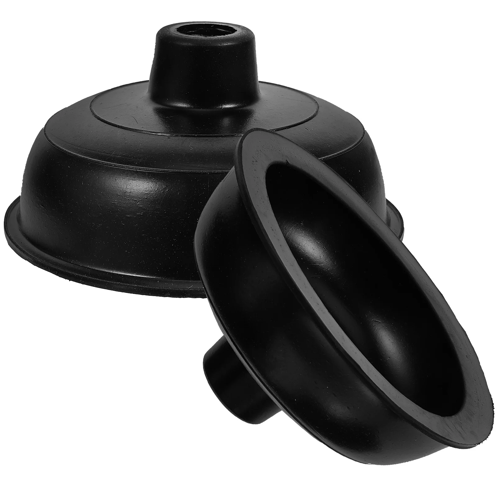 

2pcs Replaceable Plunger Heads Rubber Toilet Plunger Cups Household Force Cup For Clogged Pipes Home Bathroom Supply