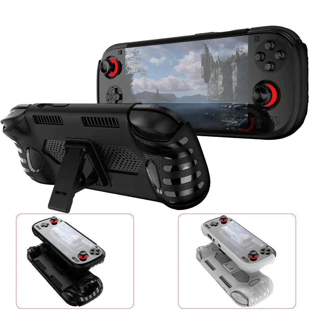 For Odin3 Game Console Protective Case Enhanced Impact Protection  Integrated Kickstand Holder Shell Game Accessories