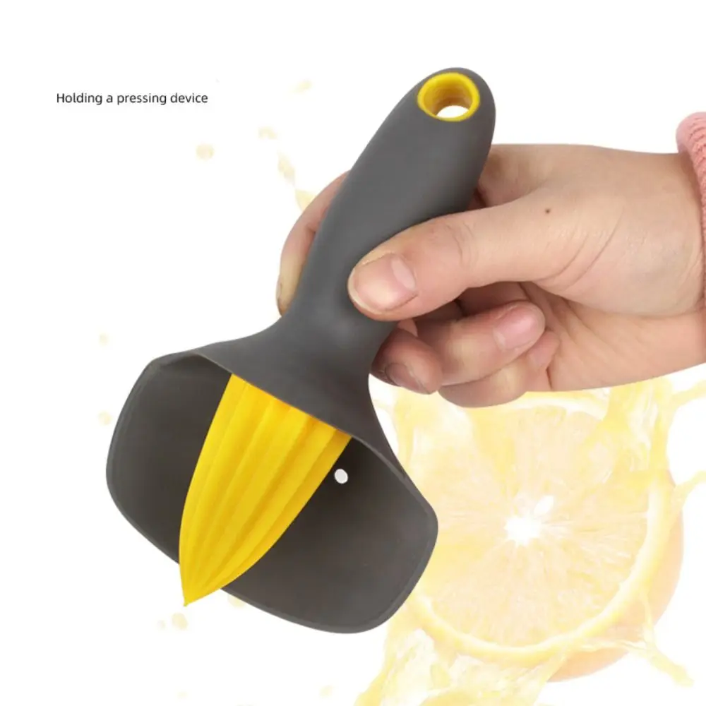 Portable Easy to Clean Orange Lemon Juicer BPA-Free High Yield Manual Squeezer Durable Citrus Juicer Kitchen Supplies
