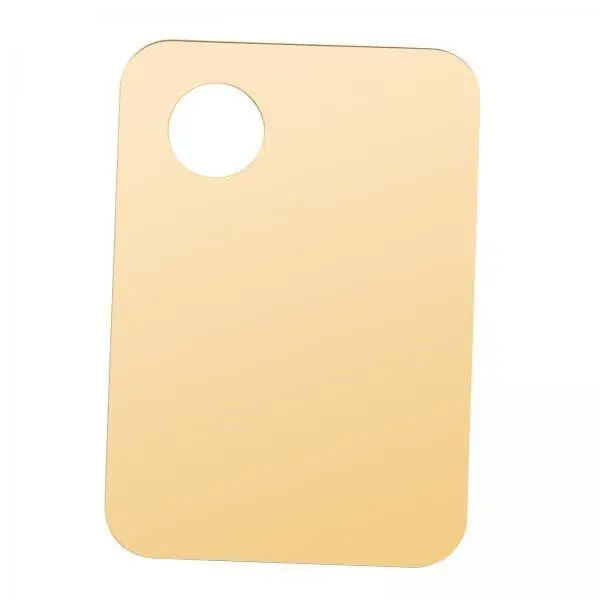 Professional Acrylic Makeup Palette Eyeshadow Lipstick Mixer Tray Nail Art Tool for Beauty Cosmetics