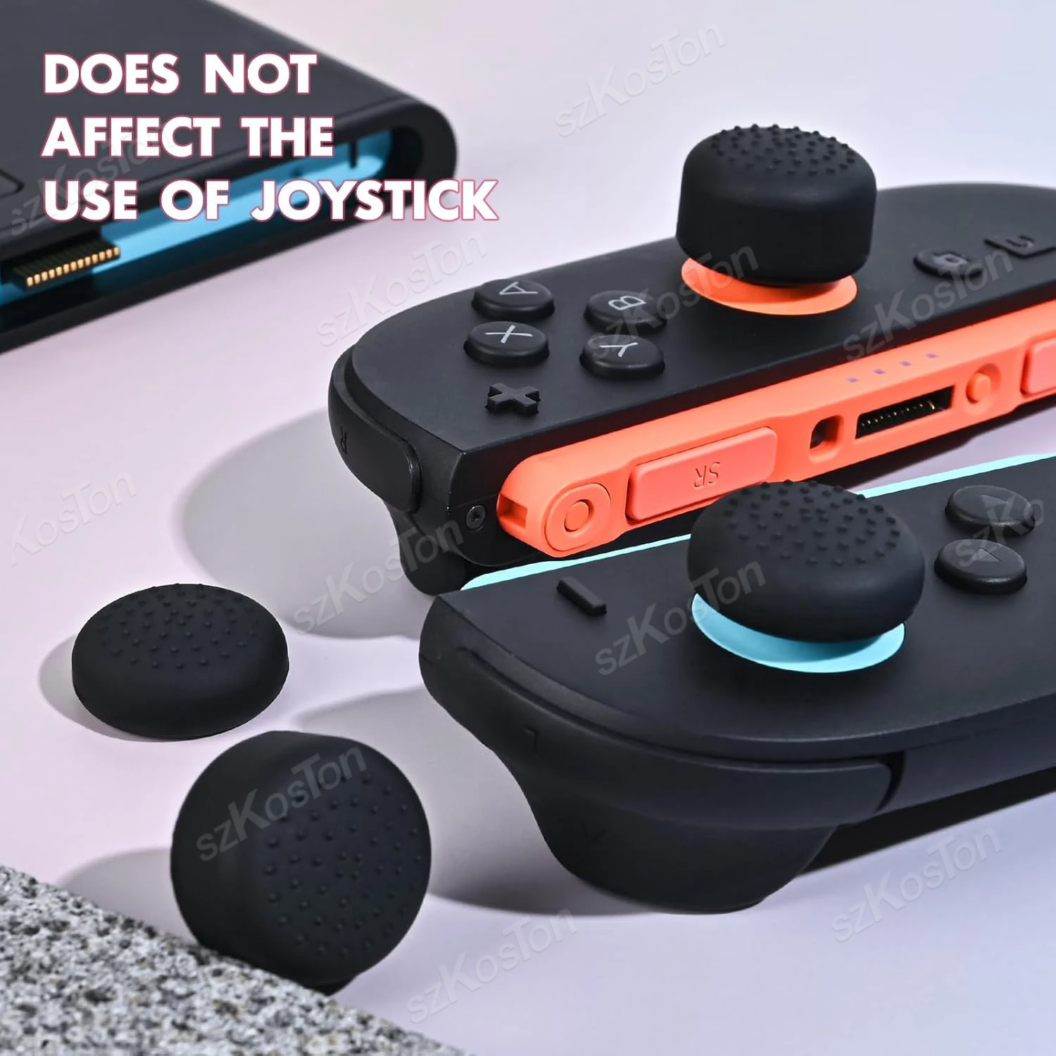 4PCS For Switch 2 No-Slip Silicone Thumb Grips Caps Joystick Cover Enhanced Game Grip for NS Switch2 Gaming Accessories