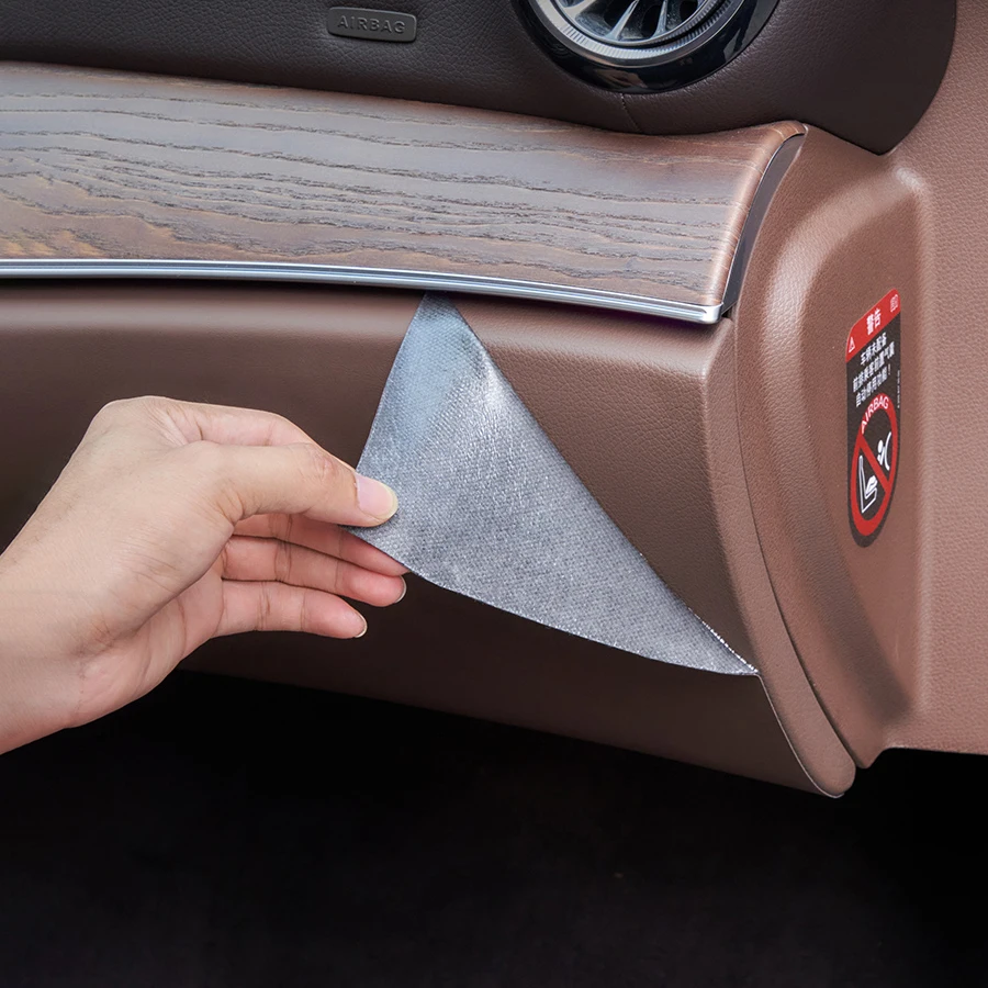 

For Mercedes Benz C E Class GLC W213 W214 W205 W206 X254 22-25 Leather Kick Guard Sticker for Passenger Side Storage Compartment