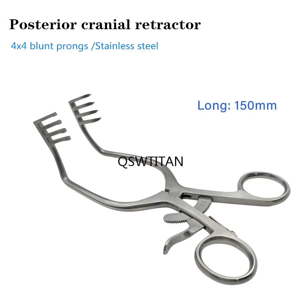 Orthopedic Cerebellar Retractor Self-Retaining Retractors 4x4 point prongs Veterinary Surgical Instruments Stainless Steel