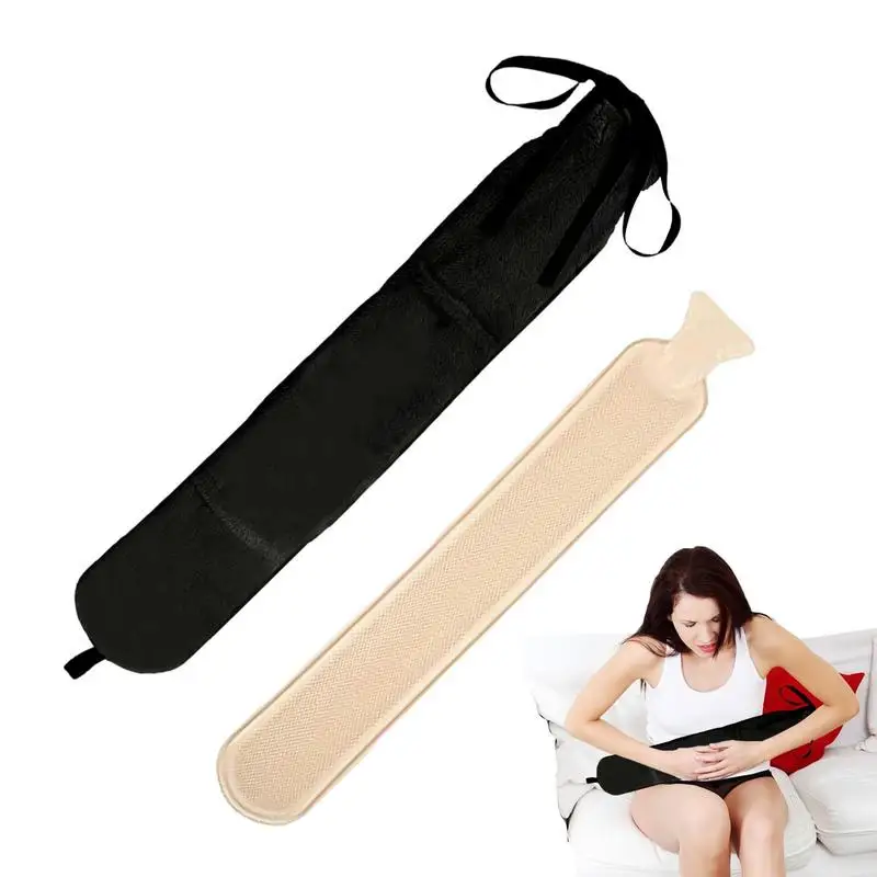 Warm Water Bottle 2-in-1 Heated Water Bottle Hot Water Pouch Belly Warme Hand Heater For Menstrual Cramps Winter Cold Weather