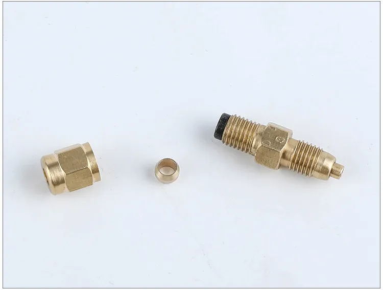 AJB/DPC-12345 Metering Check Valve M8*1/1/8 Flow Restrictor Rod Zinc Alloy Manifold Hydraulic Lubrication Oil Line Accessory