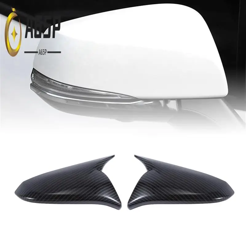 

A65P-Car Rearview Mirror Shell For Toyota Highlander RAV4 HARRIER 2013-2022 Ox Horn Side Mirror Shell Reverse Caps Trim