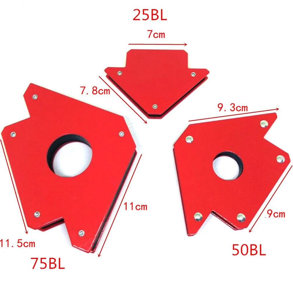 4 pezzi magnete angolare per saldatura morsetti magnetici magneti supporto quadrato accessori pesanti