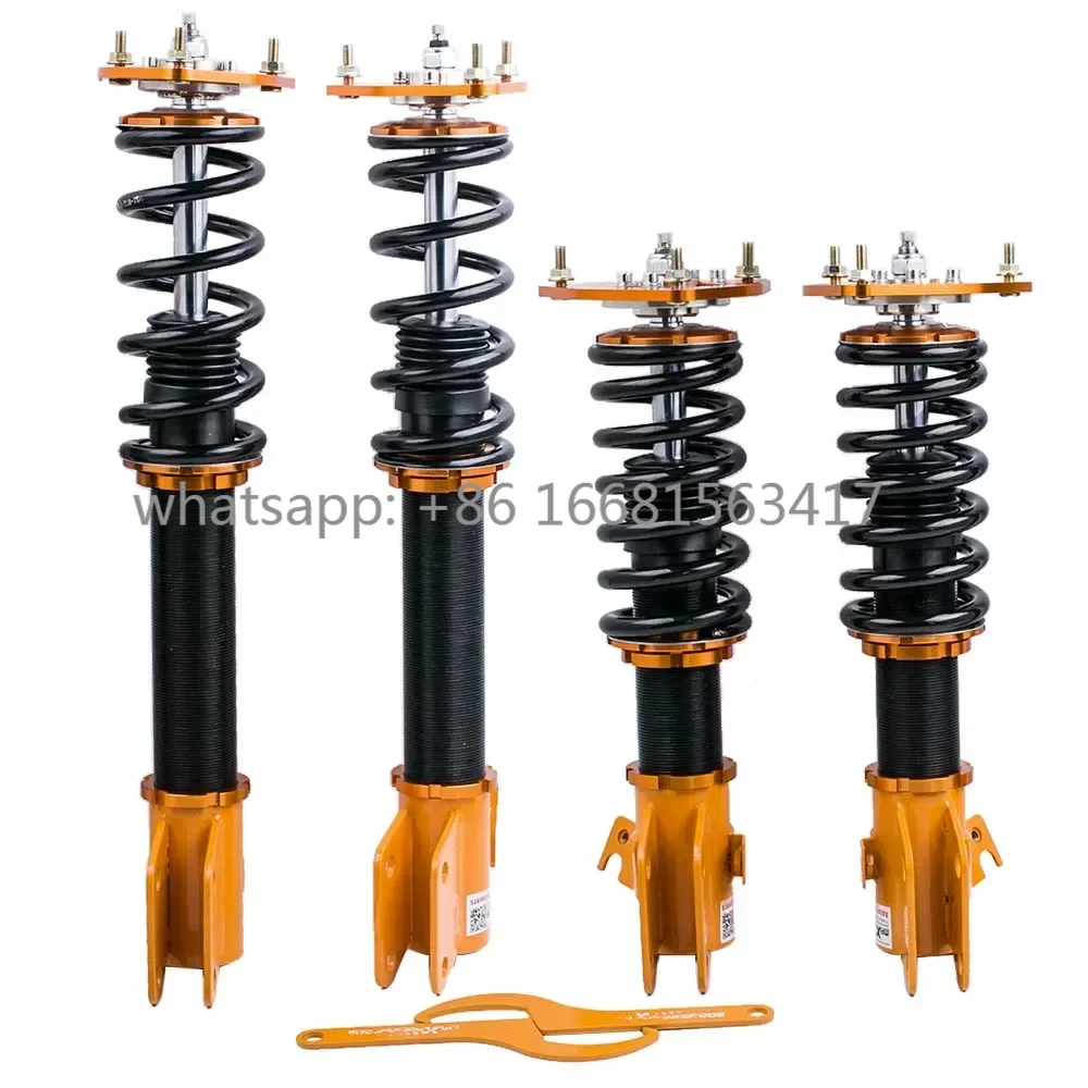 Coilover For Subaru Impreza WRX GDB GD GG & SAAB 9-2X 24-Way Adjustable Damper Coilovers Coil Shock Strut