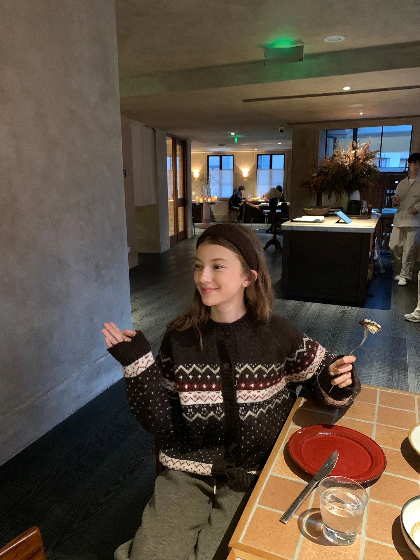 

Вязаный шерстяной кардиган Sweet Ele Kernel Cosmos Berries Hot Latte, зимний модный женский свитер премиум-качества с длинными рукавами