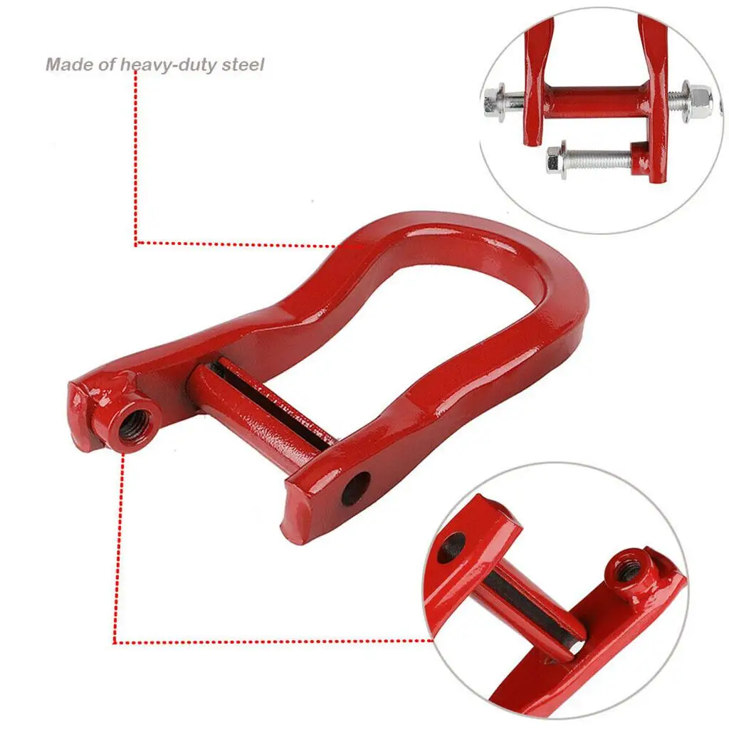 Rear Iron Tow Hook Rust Resistance Replacement Parts Universal Towing Hitch for Chevrolet 1500 2007-2018