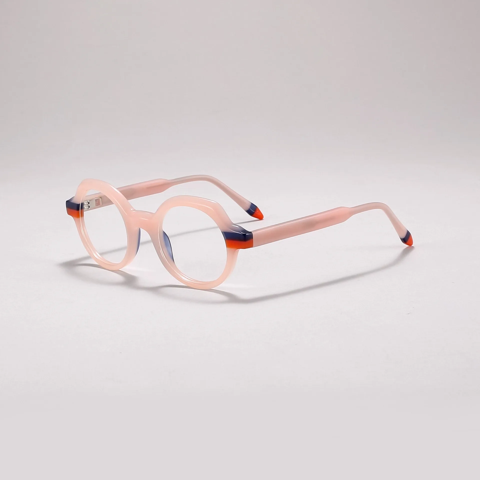 

Vintage Acetate Myopia Glasses Men Handmade Myopia Anti Blue Light Prescription Glasses Women High Quality Eyewear