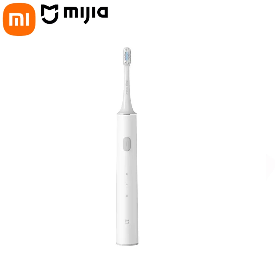 샤오미 미지아 T300 소닉 전동칫솔 IPX7 방수 고주파 진동 마그네틱 모터 긴 배터리 수명 구강 관리