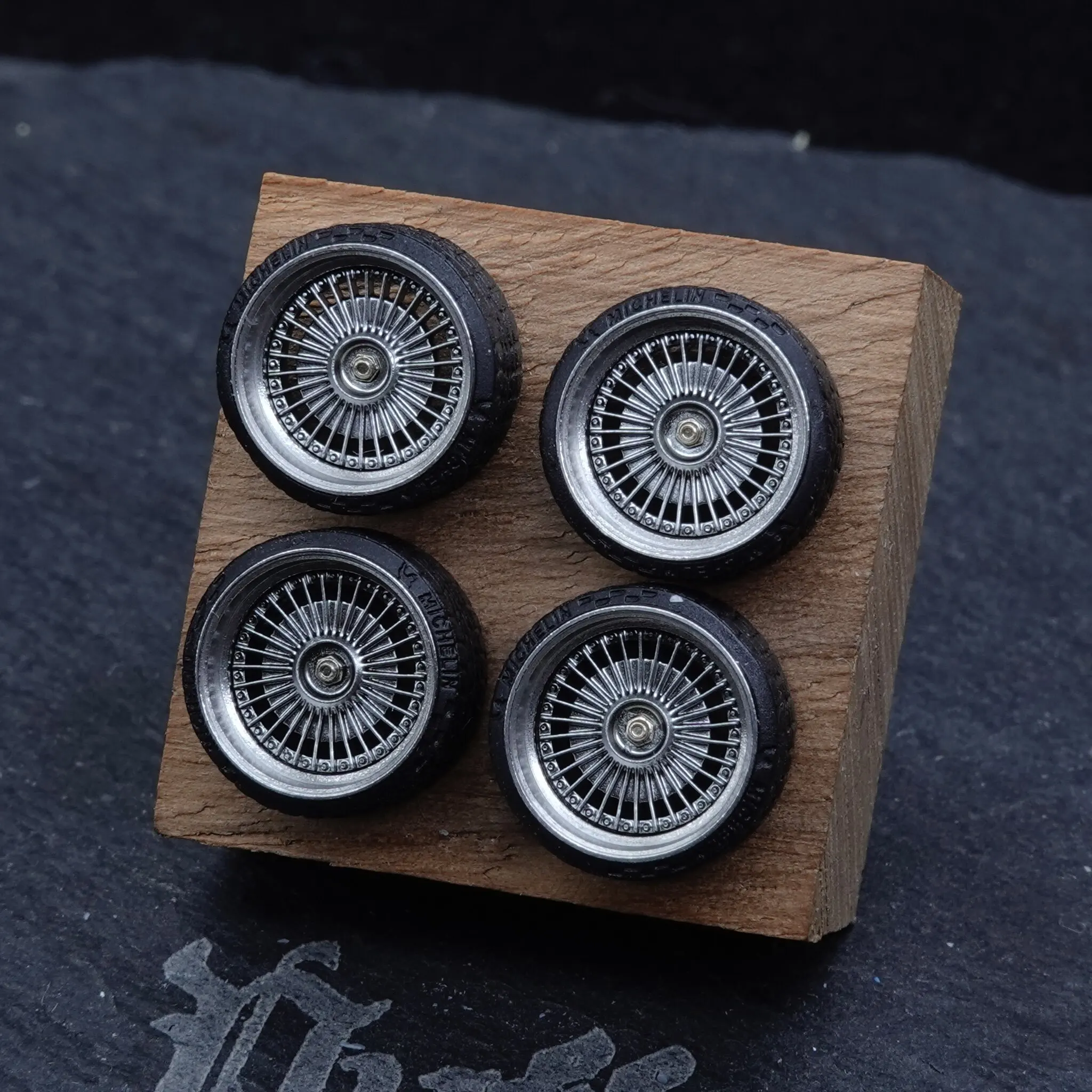 Moyeu de roue à échelle PuffStudio_1/64, moyeu enfichable de 8.8mm adapté aux accessoires de Modification de modèle de voiture 1/64