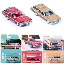 Auto Star AW 1/64 Scale Old 1970 Chevrolet Impala Kingswood Estate Station Wagon Diecast & Vehicles Chevy Metal Car Model Toy