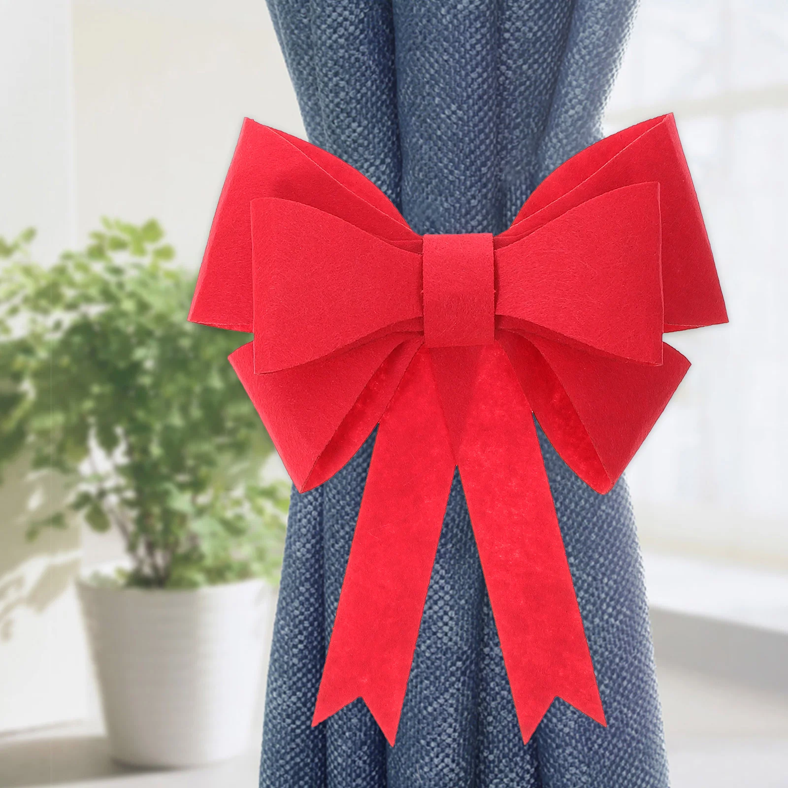 2 قطعة ستارة Holdbacks تصميم القوس الأنيق حزام آمن قوي لغرفة المعيشة غرفة نوم نافذة شير الستائر ديكور المنزل #4