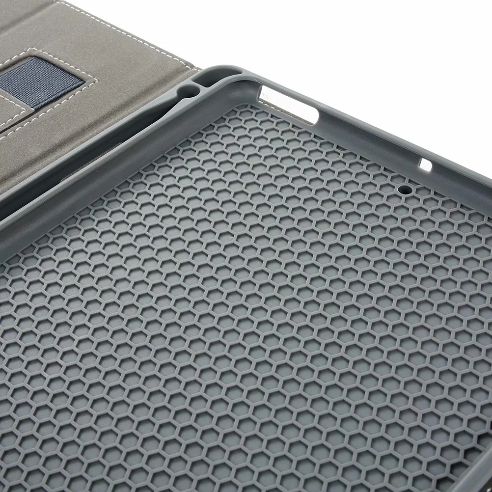 

Handheld Practical Tablet Case 10.2 Inch Red Durable PU Cover Protective Shell Precise Cutouts Anti-Scratch Dirt Resistant