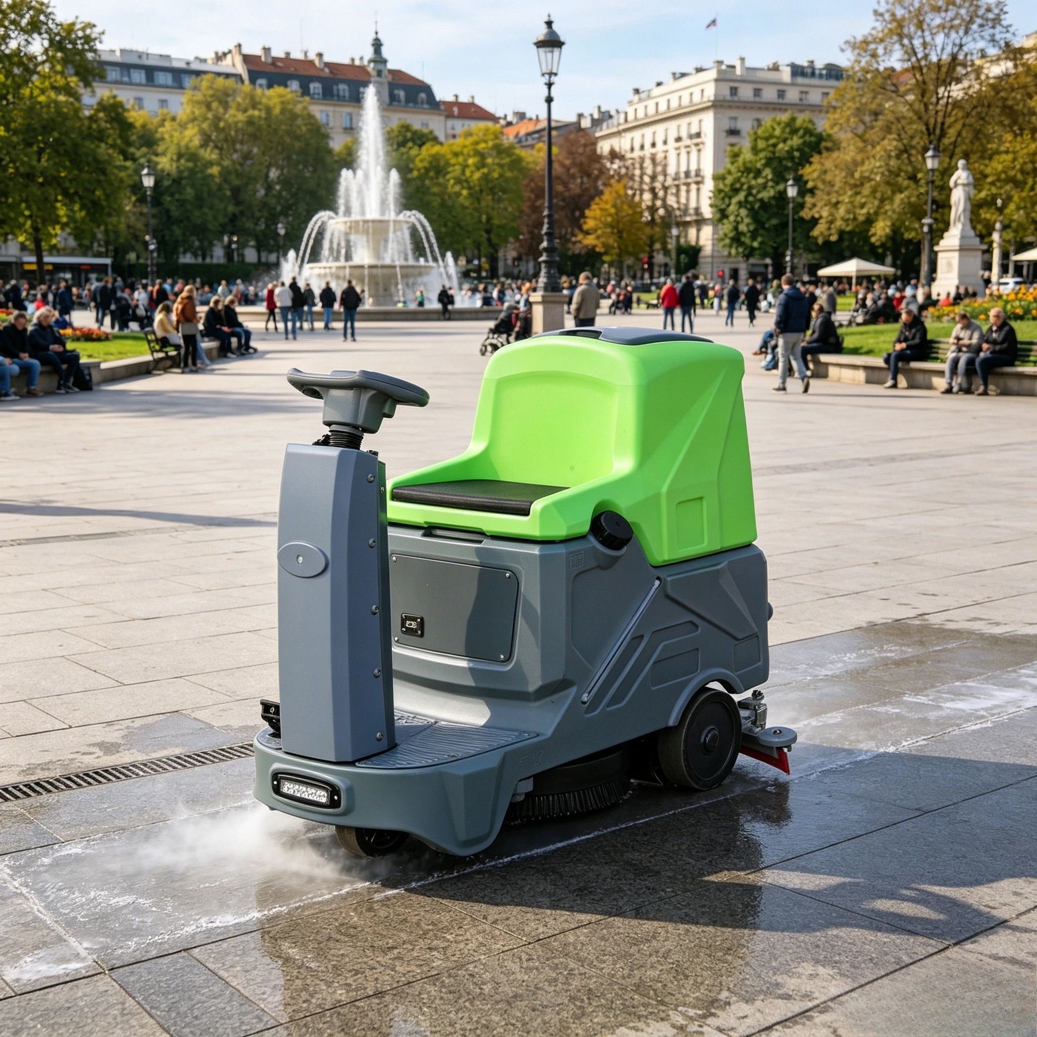 Cheap Ride On Floor Scrubber 22 Inch Electric Floor Washer with Brush for Warehouse Supermarket Commercial Cleaner Machine