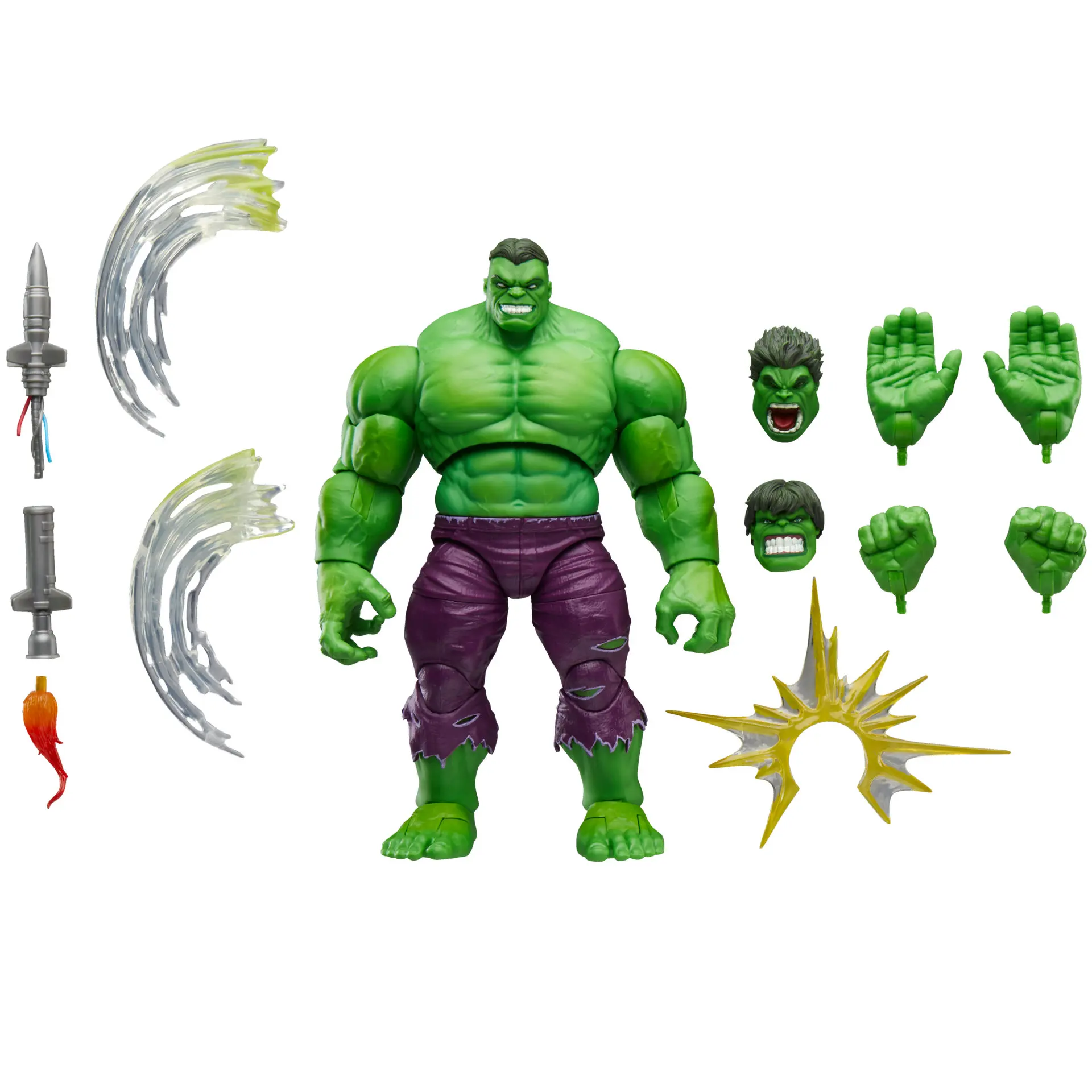 Marvel Legends serie máxima Hulk Deluxe figura de acción a escala de 6 ", juguetes coleccionables de cómics, modelo de muñeca