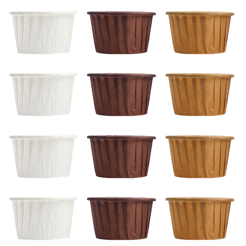 

150pcs Muffin Paper Baking Cups Assorted Colors Grease-Proof Heat-Resistant For Cake Decorating Cupcake Liner Baking Cup Cake