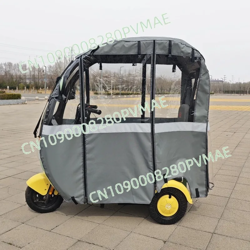 rain curtain shed,excluding tricycle， electric tricycle integrated shed, thickened surrounding curtain thermal cover