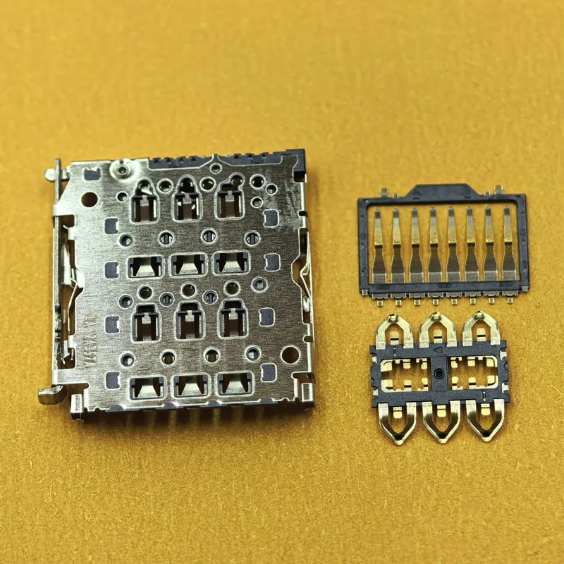 2-10Sets Sim Tray Slot Card Adapter Socket Reader Plug Connector For Samsung Galaxy A35 A356 A55 A556 A15 A155 A156 M35 M356 5G view 4
