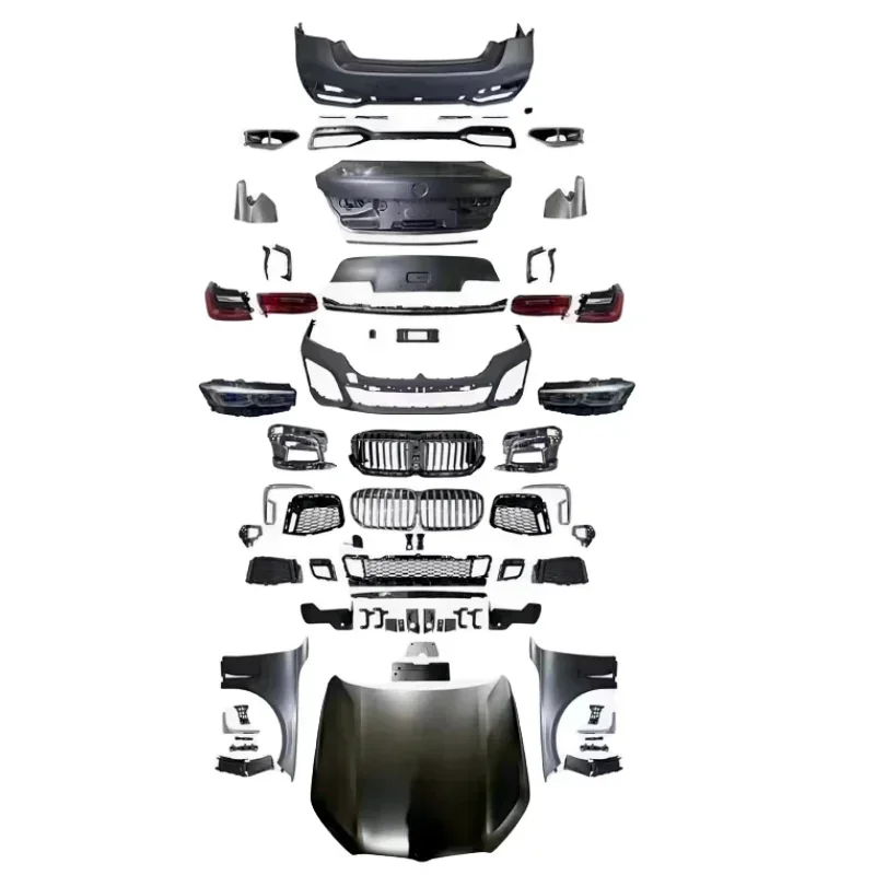 Used for the 09-15 BMW 7 Series F02 modification and upgrade 2021-2023 M760 G12 body kit