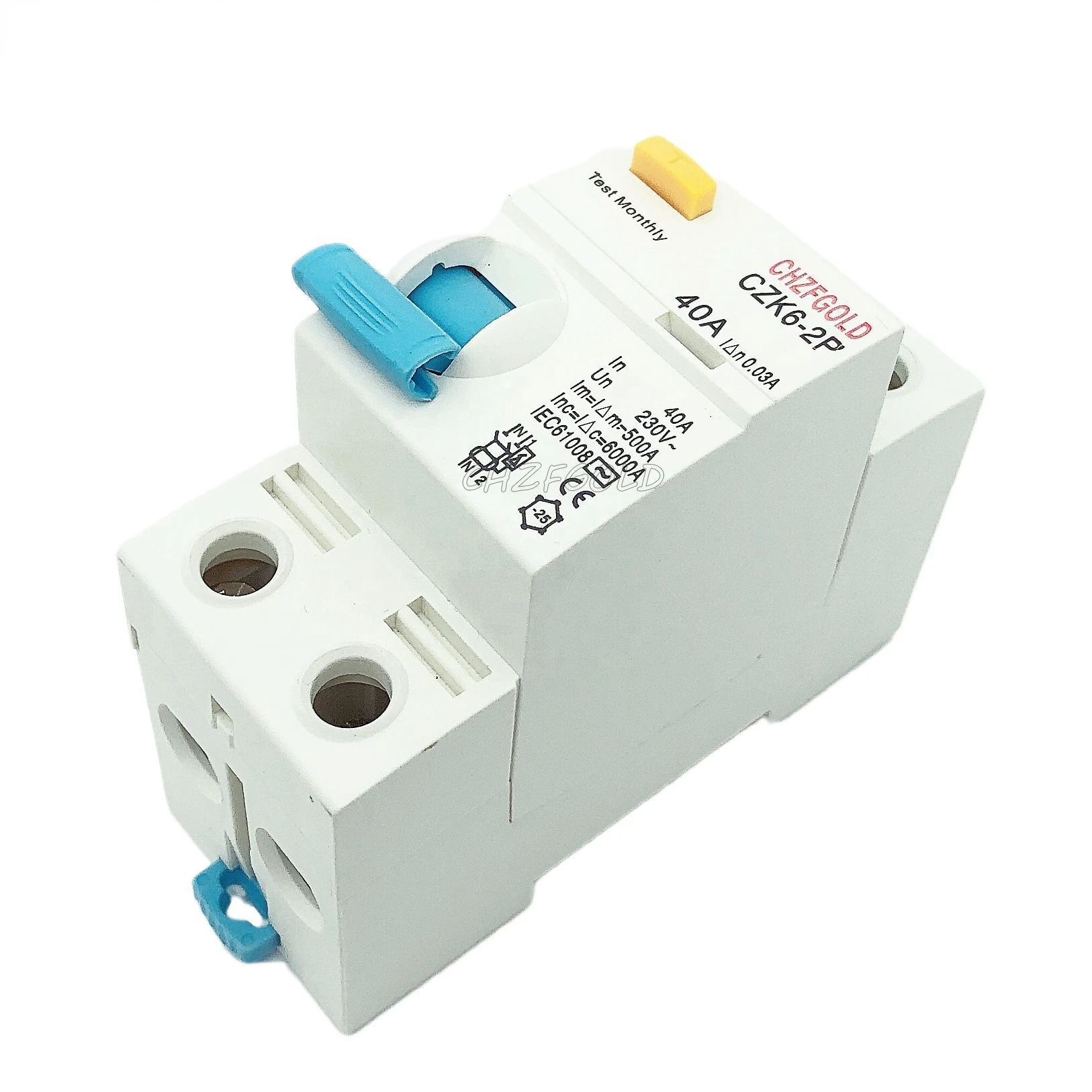 

Home Safety Residual Current Circuit Breaker 2P 4P 32A Electronic Type 30mA 100mA 300mA RCCB RCBO RCD ELCB