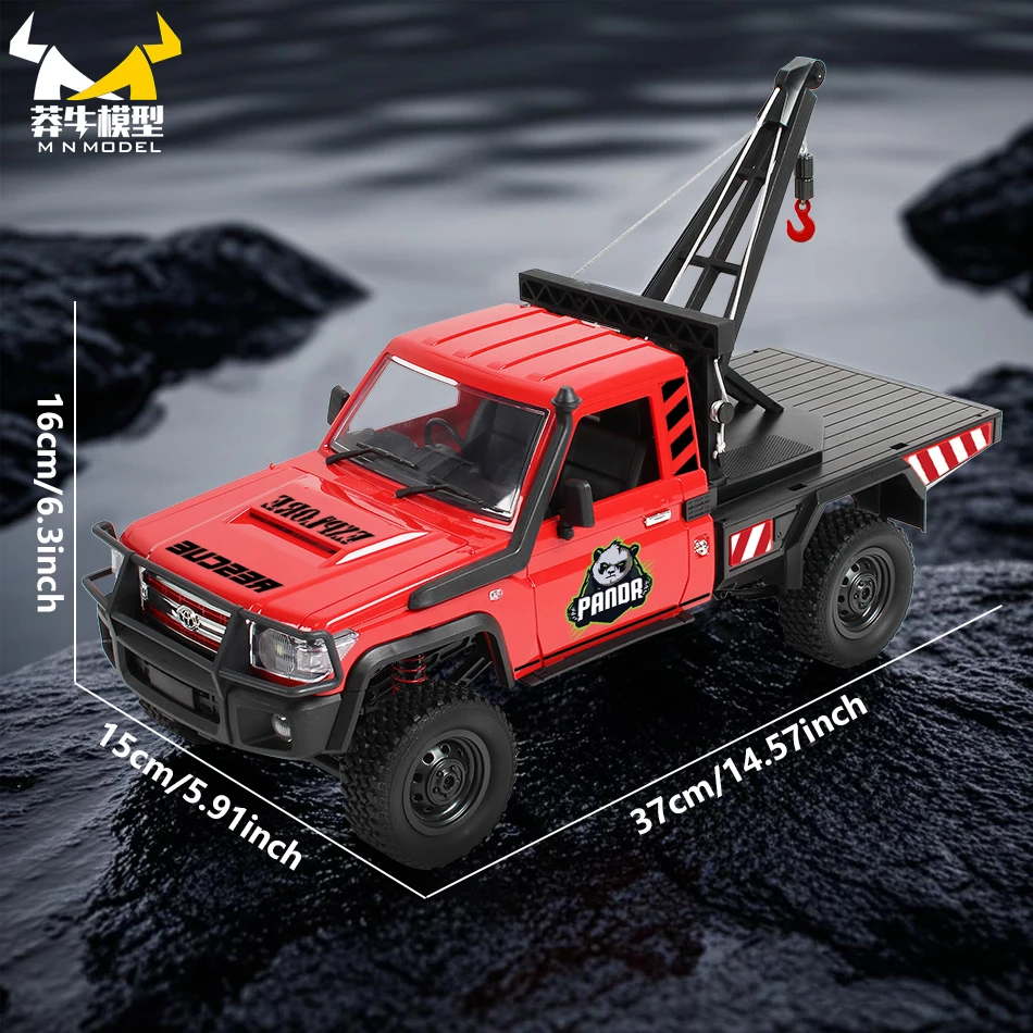 MN نموذج 1/12 4x4 RC الباندا الخوض سيارة الإنقاذ الغوص جميع التضاريس مركبة تسلق شاحنة الهندسة روك الزاحف لعبة للكبار