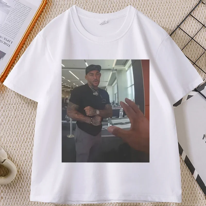 The Diamond Dustin Poirier Viral Photo T-Shirt Graphic Tee Casual Round Neck Printed  Short Sleeve Tshirts Streetwear