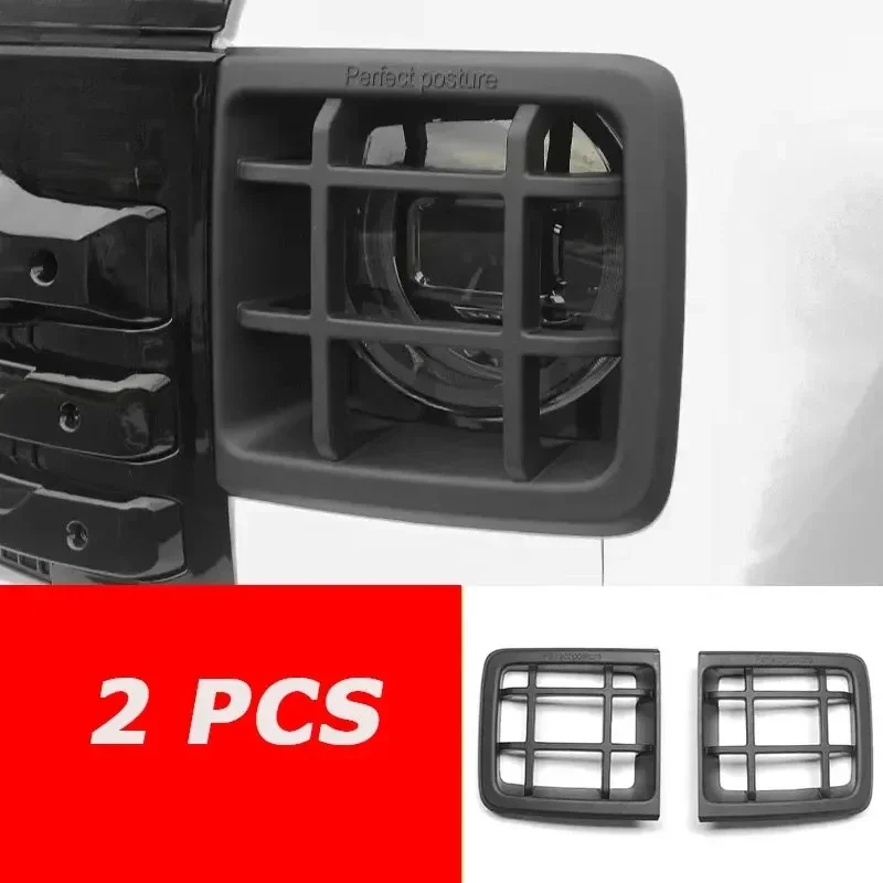 SOVOB Tail Light for Haval H9 MK2 2024-2025 ABS Rear Signal Light Exterior Accessories Rear Lamp Cover Trim Front Headlight