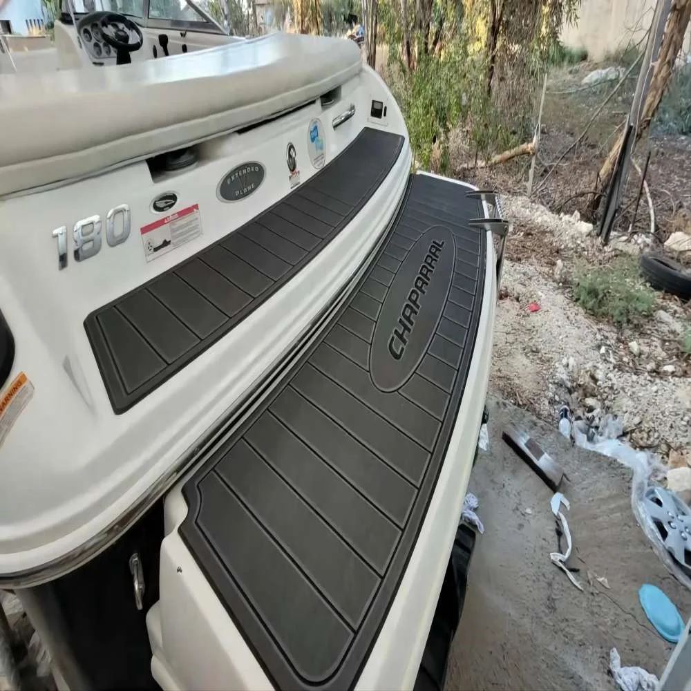 

2005 Chaparral 180 SSI Swim Platform Step Boat EVA Foam Teak Deck Floor Pad Mat SeaDek MarineMat Gatorstep Style Self MVEMK