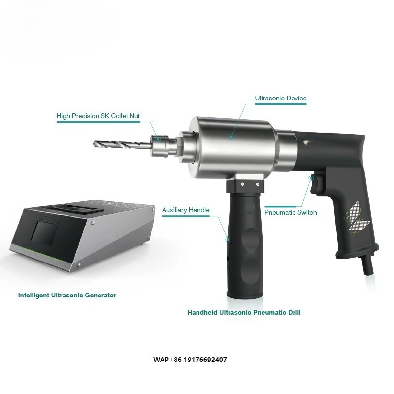 Electric Ultrasound Drill Machine High Precision Drilling and Milling Tools Industrial High Pressure Pneumatic Drills