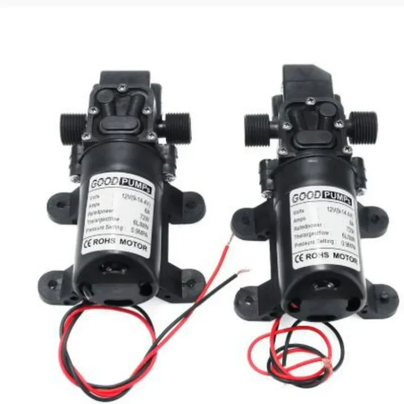 

12 В 60 Вт умный мини-диафрагма бытовой самовсасывающий водяной насос распылительный полив возвратный насос охлаждающий распылитель устройство для полива LX122902