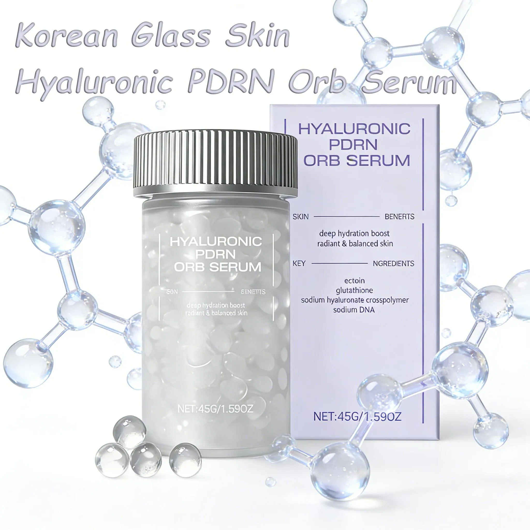 

Корейская сыворотка с гиалуроновой кислотой и PDRN, с ДНК лосося, для глубокого увлажнения, укрепления, омоложения, сияния, ухода от морщин и эффекта стеклянной кожи