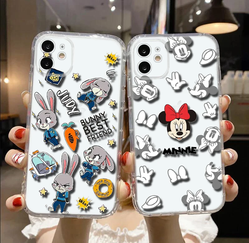 B30 Disney Mickey Mouse Soft Case for Redmi Note 11S 10 9 POWER Xiaomi Mi 10T 11 11T Pro F1 A3 Poco M3 M4 X3 NFC