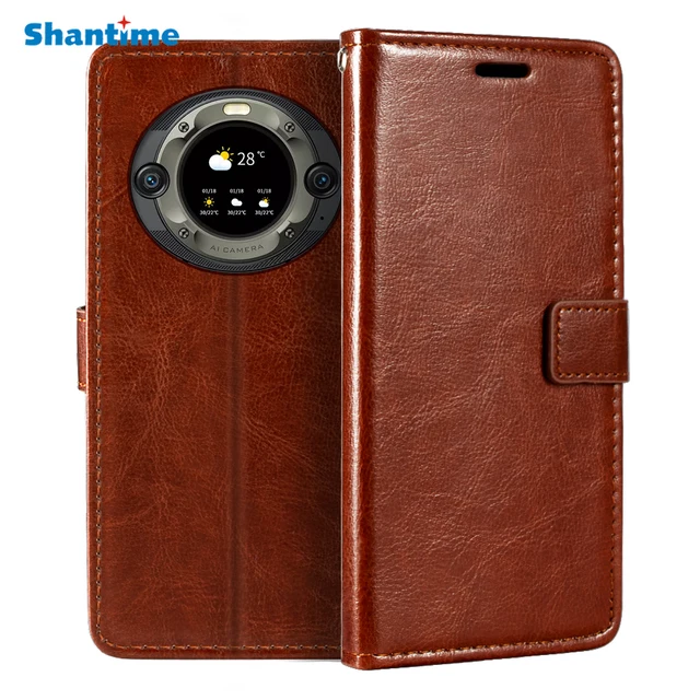 Etui na Blackview BV9300 Pro Wallet Premium PU Magnetic Flip Case Cover z uchwytem na kartę i podpórką do Blackview BV9300 Pro