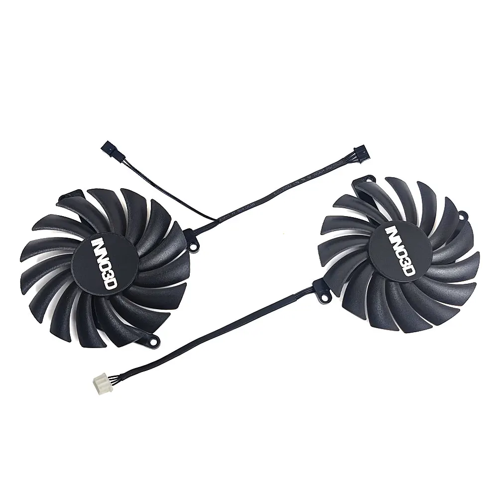 NEW CF-12910S RTX 3050、3060、3060 TI TWIN X2 OC GPU Fan，For INNO3D RTX 3070、3060 TI、3060、3050 TWIN X2 OC Video card cooling fan