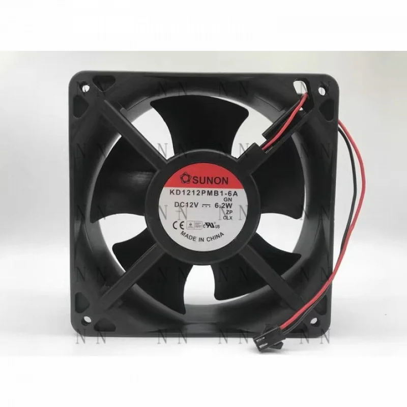WEP  NEW FOR SUNON 12038 KD1212PMB1-6A DC12V 6.2W 12CM Cooling Fan