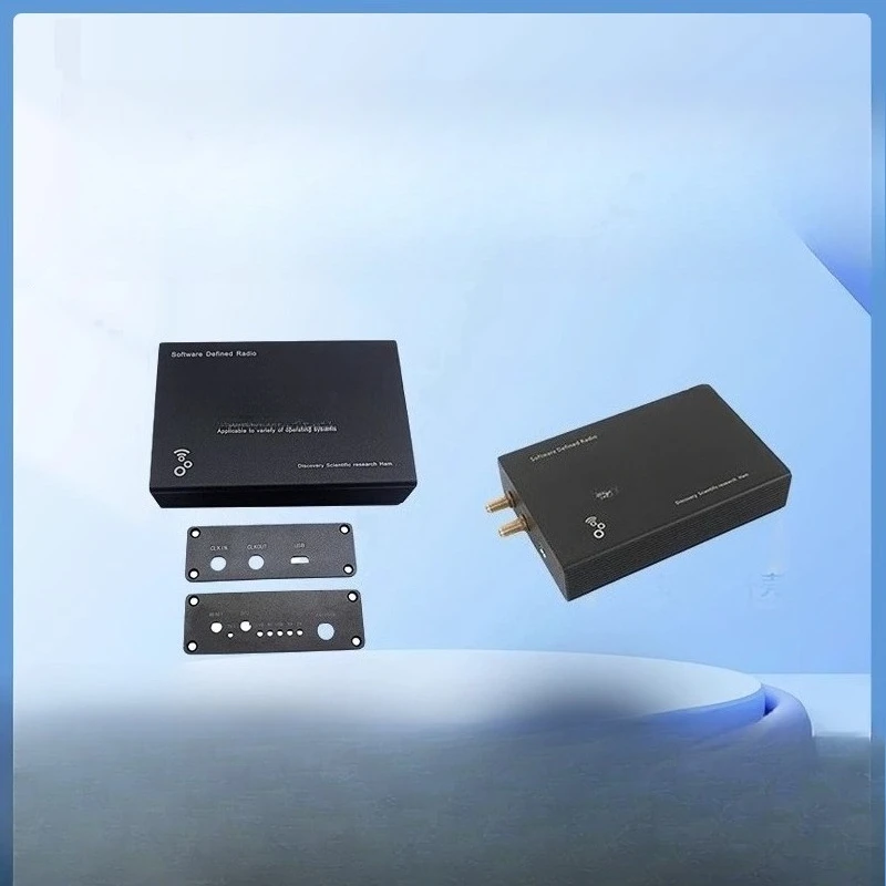 Aluminum Alloy Protective Shell for HackRF One H2 Software Defined Radio Device Metal Housing Case with Install Plates