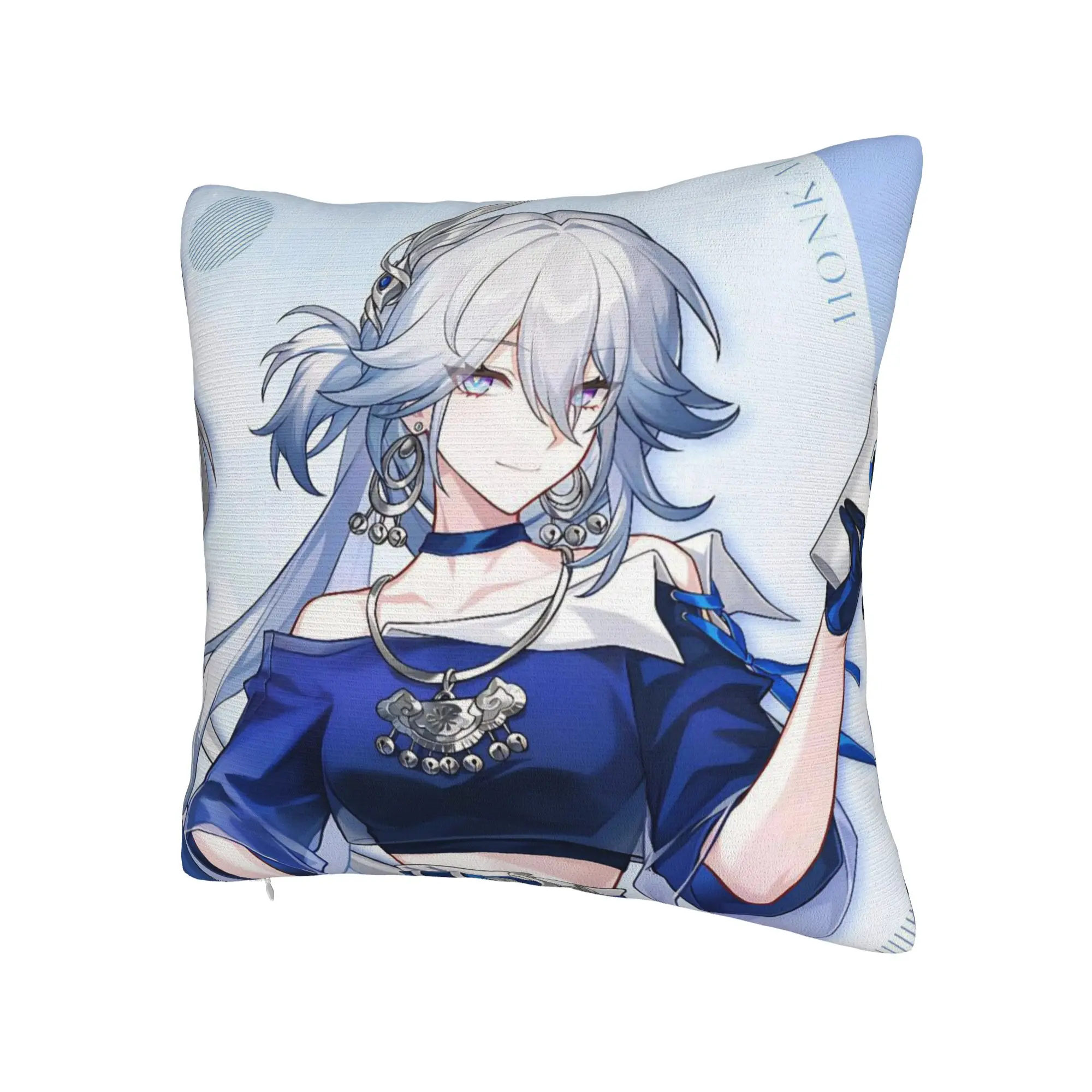 Decorative Pillow Cover Honkai Star Rail Merch Bedroom  Throw Pillow Case Cover Drop Shipping Multi-Size