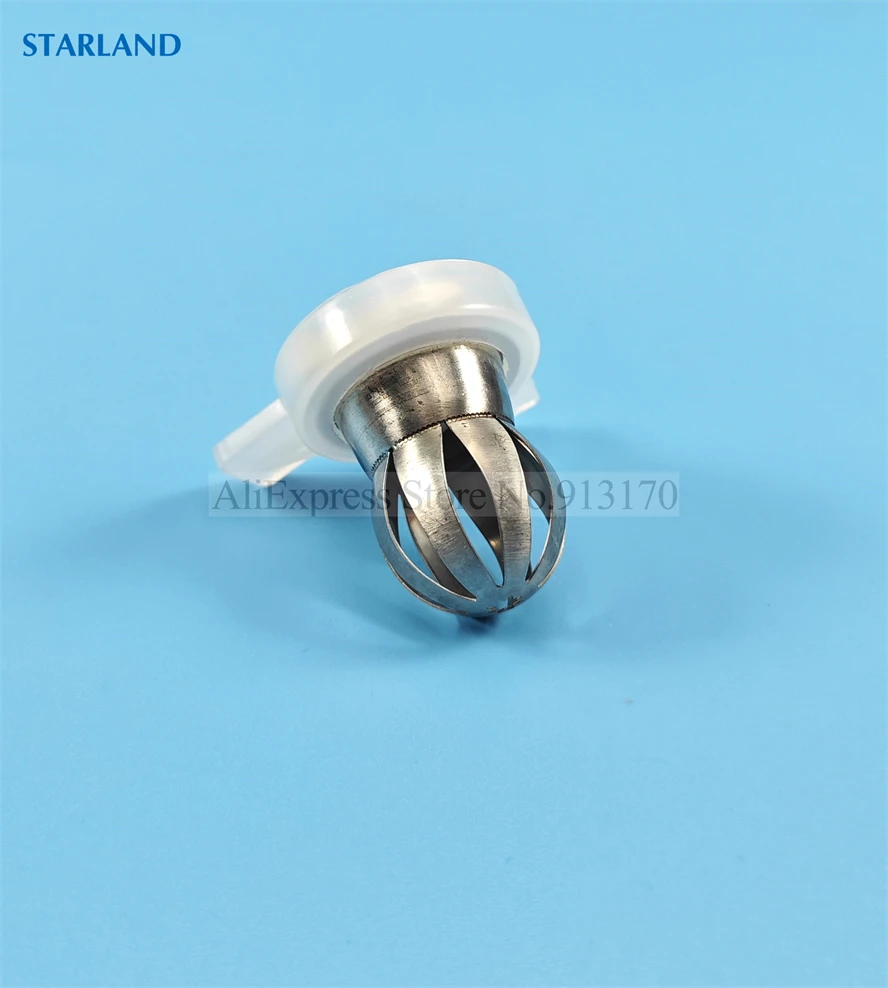 1 الفولاذ المقاوم للصدأ زهرة على شكل قالب فوهة غطاء قطع الغيار ل MK آلة الآيس كريم الناعم ملحق القطر الداخلي 29 مللي متر