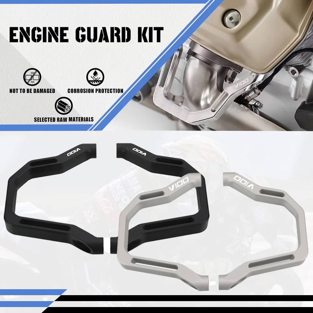 

2026 2025 Motorcycle Parts Engine Guard Kit FOR Moto Guzzi V100 Mandello S 2023 2024 Accessories Engine Frame Crash Protection