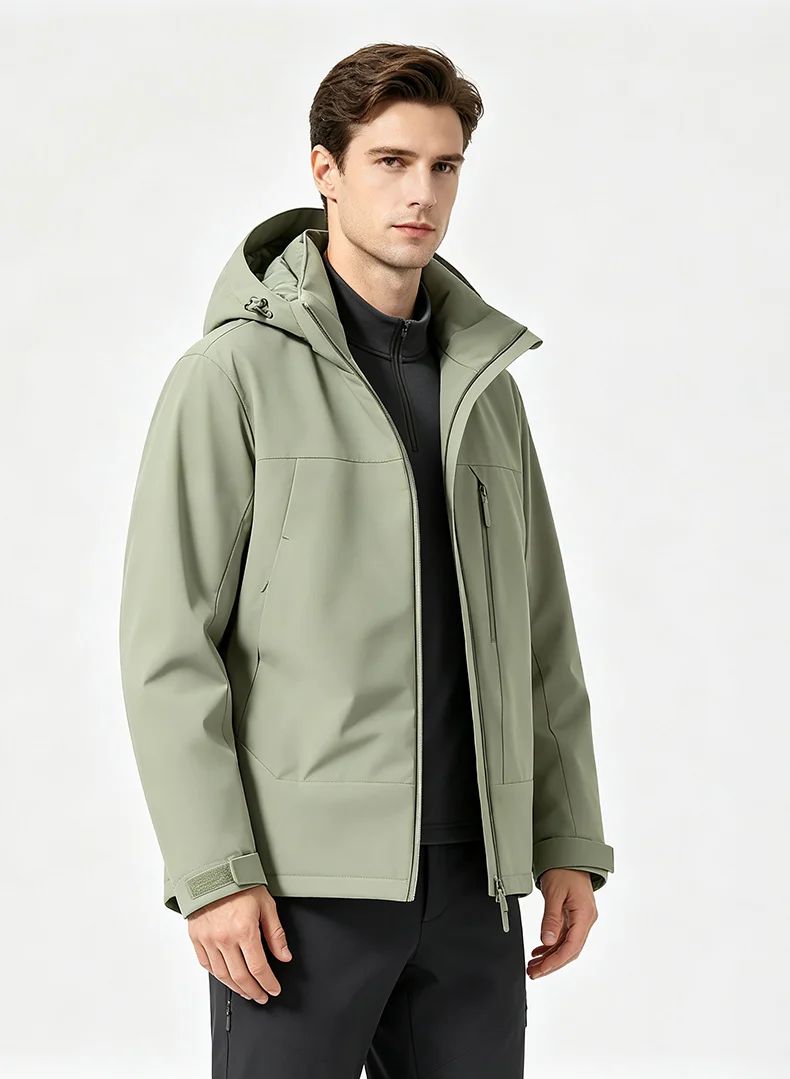 LNGXO Skianzug Herren Winter Thermisch Wasserdicht Winddicht Snowboardjacke Ski Klettern Wandern Baumwollgefütterte Snowboardbekleidung – Detail 17