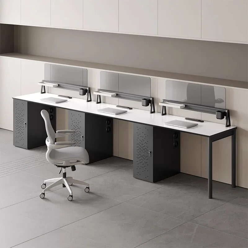 

Ework Staff Desk Office Staff Computer Desk Office Desk and Chair Combination Simple Modern Single Workstation