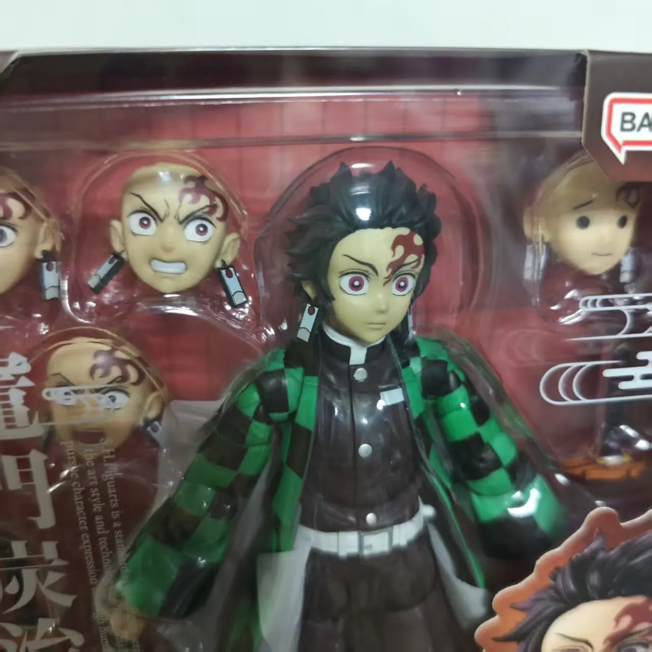 BANDAI démon tueur Anime Tanjirou Kamado S.H.Figuarts infini château figurines modèle Figurine originale Figuarts jouets