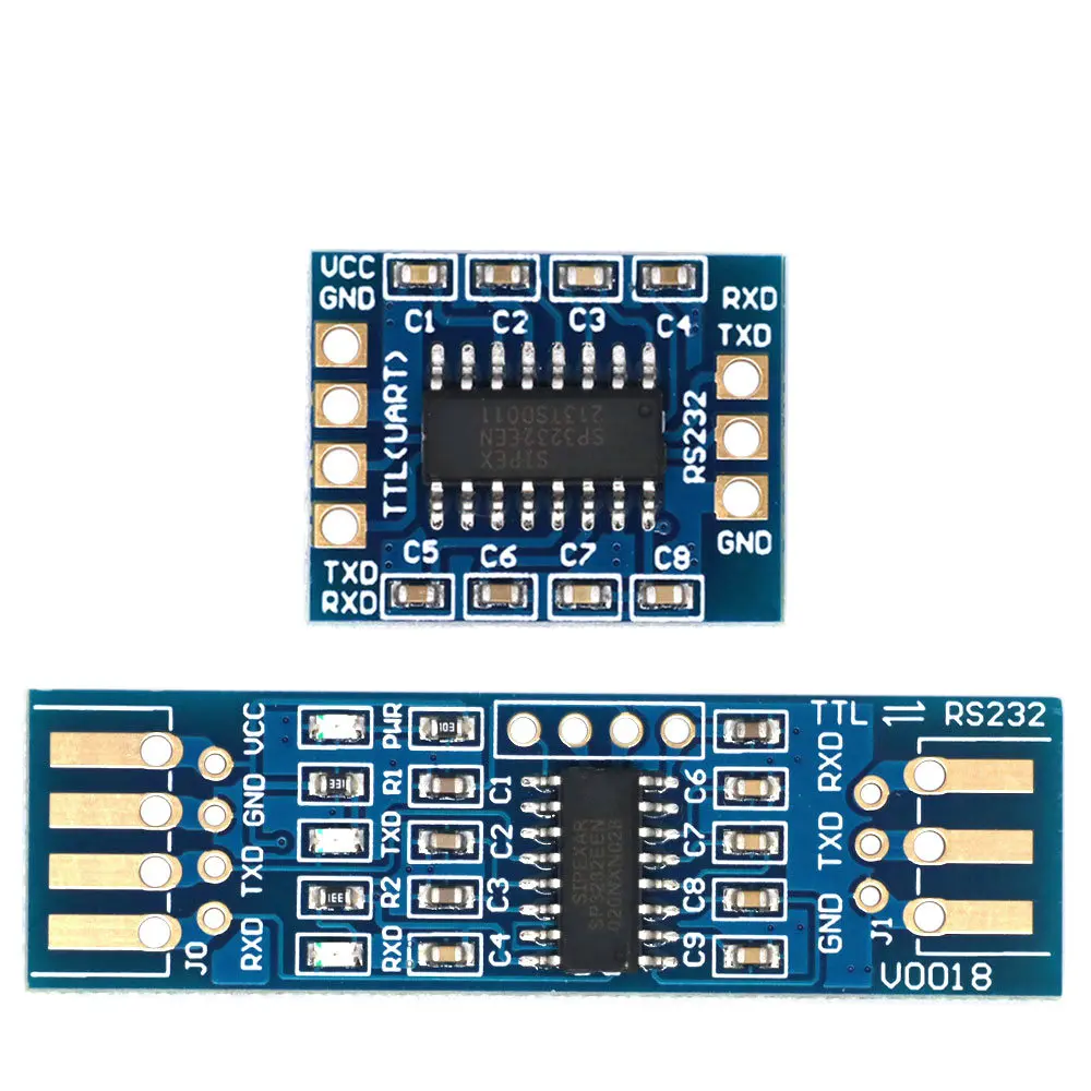 RS232 SP3232 TTL to RS232 module RS232 to TTL brush line serial port module gold plate