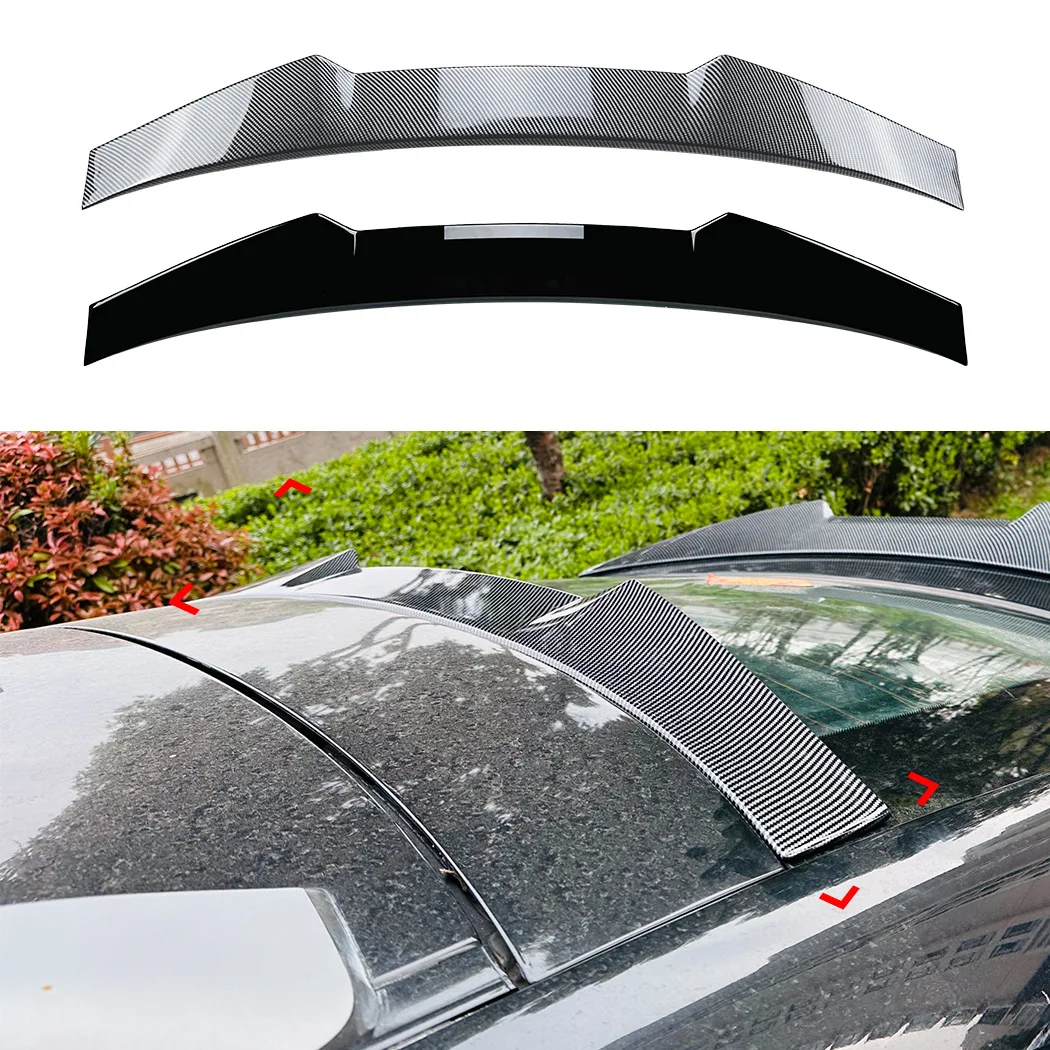 Sport Blade Roof Spoiler Rear Wind Deflector, Car Exterior Trim for BMW X6 E71 2008-2014